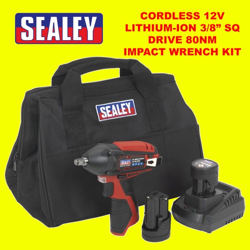 Sealey cp1204kit 12v impact - 12v,