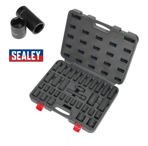 Sealey socket set 34pc - set, 1/2"
