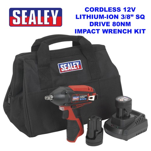 Sealey cp1204kit 12v impact - cp1204kit,